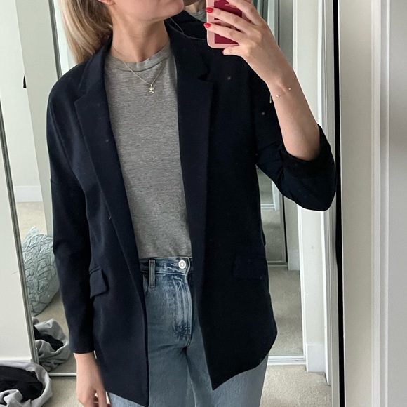 Dynamite navy blazer - Picture 1 of 6